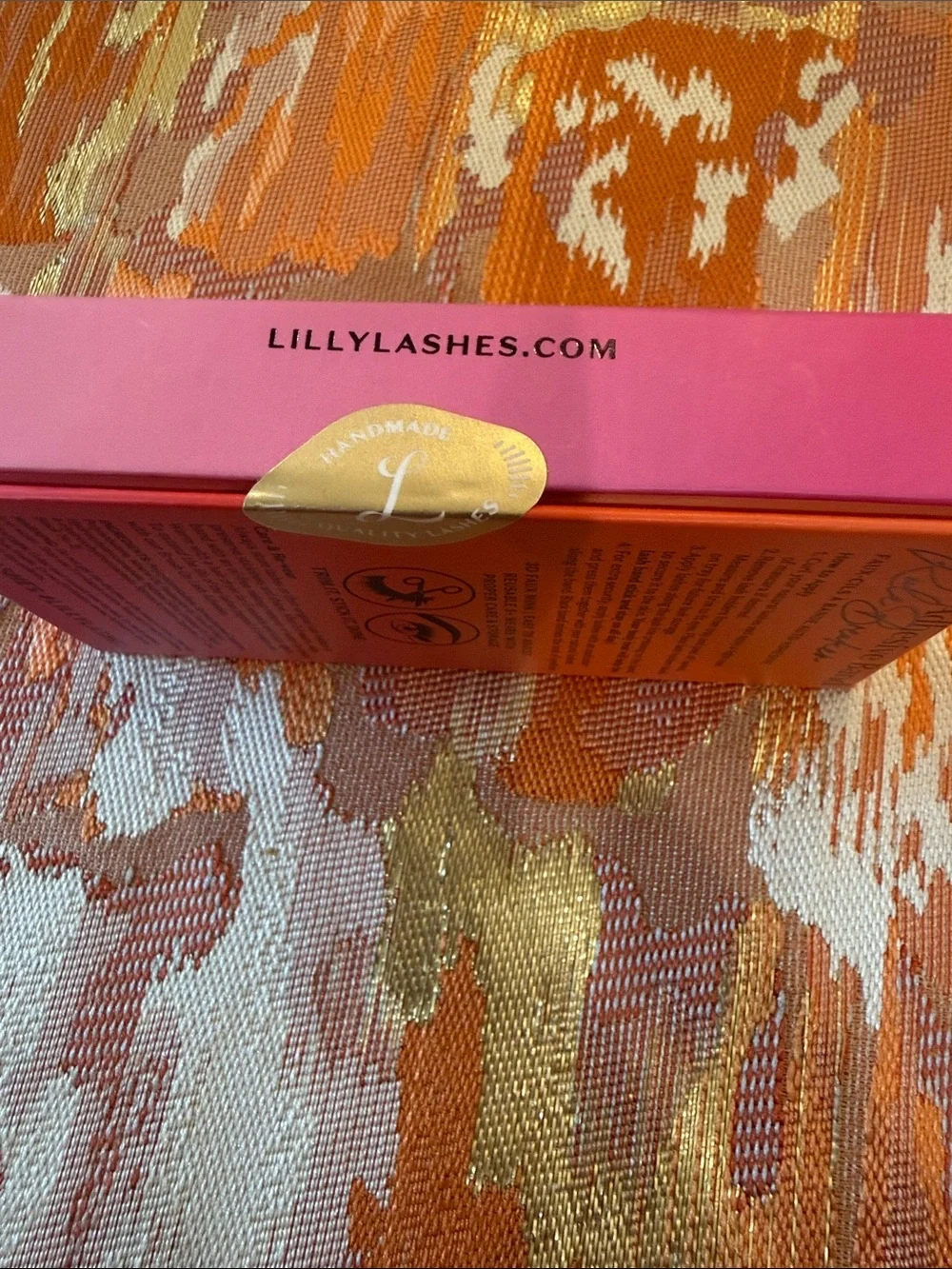 Lilly Lashes Pink Self-Adhesive Band False Lashes - Rule Breaker